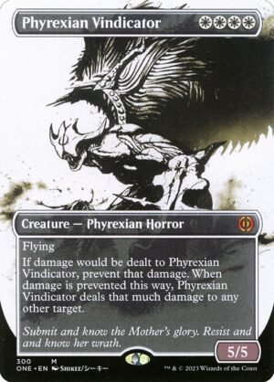 Phyrexian Vindicator<br /><span class="collector-number">Collector No. 300</span>
