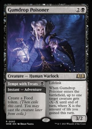 Gumdrop Poisoner // Tempt with Treats - Foil<br /><span class="collector-number">Collector No. 93</span>