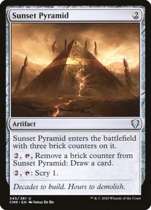 Sunset Pyramid<br /><span class="collector-number">Collector No. 345</span>