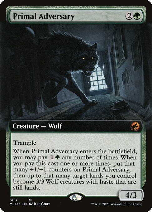 Primal Adversary<br /><span class="collector-number">Collector No. 363</span>