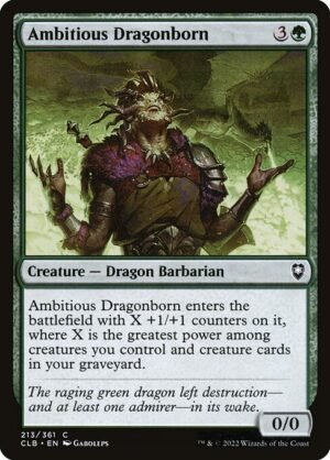 Ambitious Dragonborn<br /><span class="collector-number">Collector No. 213</span>