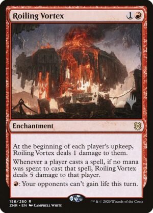 Roiling Vortex - Foil<br /><span class="collector-number">Collector No. 156p</span>