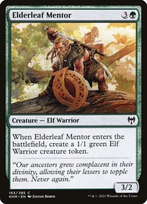 Elderleaf Mentor<br /><span class="collector-number">Collector No. 165</span>