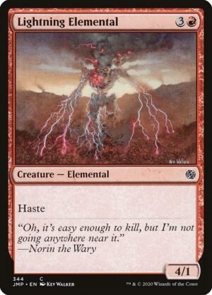 Lightning Elemental<br /><span class="collector-number">Collector No. 344</span>