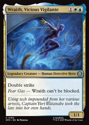 Wraith, Vicious Vigilante<br /><span class="collector-number">Collector No. 160</span>
