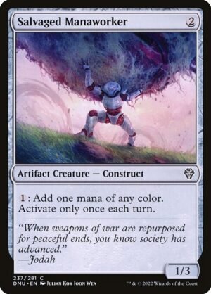 Salvaged Manaworker<br /><span class="collector-number">Collector No. 237</span>