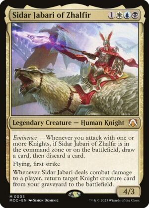 Sidar Jabari of Zhalfir - Foil<br /><span class="collector-number">Collector No. 5</span>