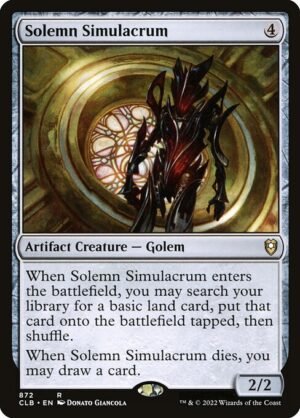 Solemn Simulacrum<br /><span class="collector-number">Collector No. 872</span>