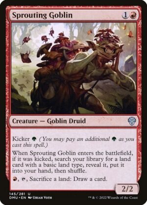 Sprouting Goblin<br /><span class="collector-number">Collector No. 145</span>
