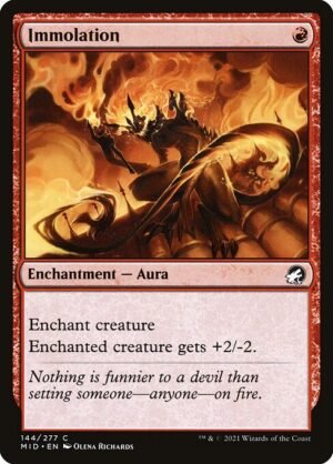 Immolation<br /><span class="collector-number">Collector No. 144</span>