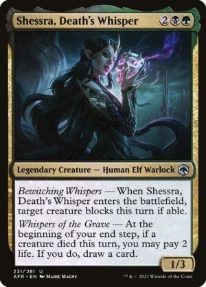 Shessra, Death's Whisper<br /><span class="collector-number">Collector No. 231</span>