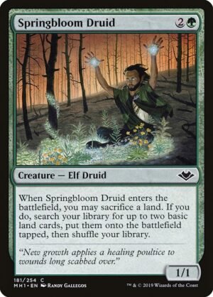 Springbloom Druid<br /><span class="collector-number">Collector No. 181</span>