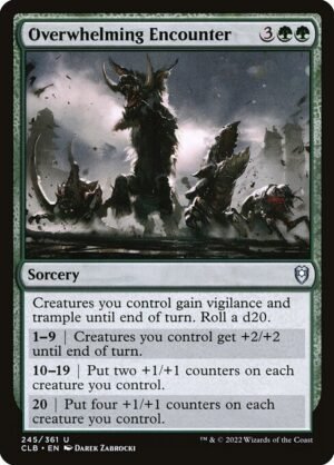 Overwhelming Encounter<br /><span class="collector-number">Collector No. 245</span>