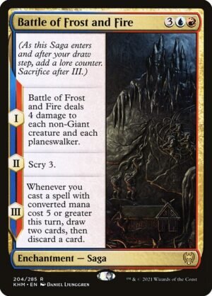 Battle of Frost and Fire - Foil<br /><span class="collector-number">Collector No. 204</span>
