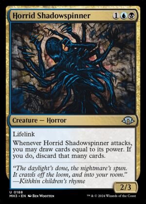 Horrid Shadowspinner<br /><span class="collector-number">Collector No. 188</span>