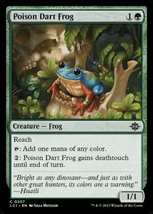 Poison Dart Frog<br /><span class="collector-number">Collector No. 207</span>