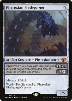 Phyrexian Fleshgorger<br /><span class="collector-number">Collector No. 121</span>
