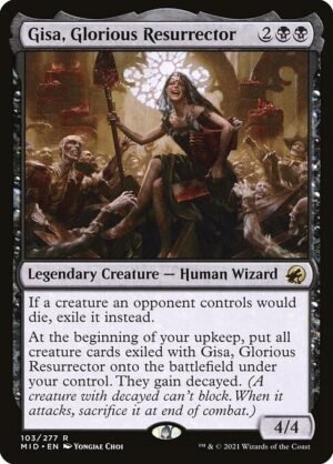 Gisa, Glorious Resurrector - Foil<br /><span class="collector-number">Collector No. 103</span>