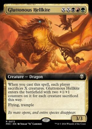Gluttonous Hellkite<br /><span class="collector-number">Collector No. 73</span>