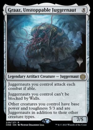 Graaz, Unstoppable Juggernaut<br /><span class="collector-number">Collector No. 229p</span>