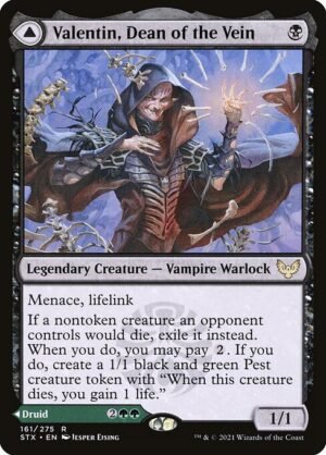 Valentin, Dean of the Vein // Lisette, Dean of the Root<br /><span class="collector-number">Collector No. 161</span>