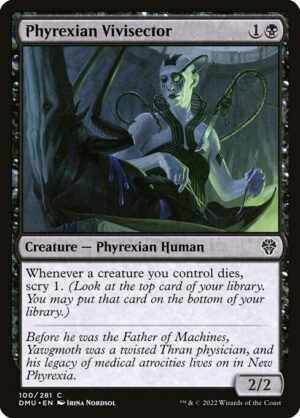 Phyrexian Vivisector<br /><span class="collector-number">Collector No. 100</span>