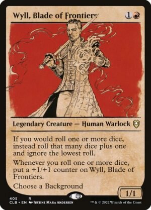 Wyll, Blade of Frontiers - Foil<br /><span class="collector-number">Collector No. 405</span>
