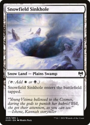 Snowfield Sinkhole<br /><span class="collector-number">Collector No. 269</span>