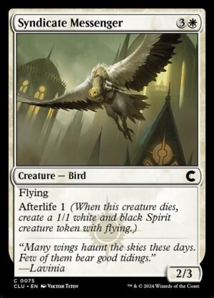 Syndicate Messenger<br /><span class="collector-number">Collector No. 75</span>