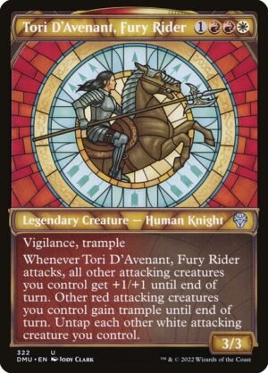Tori D'Avenant, Fury Rider<br /><span class="collector-number">Collector No. 322</span>