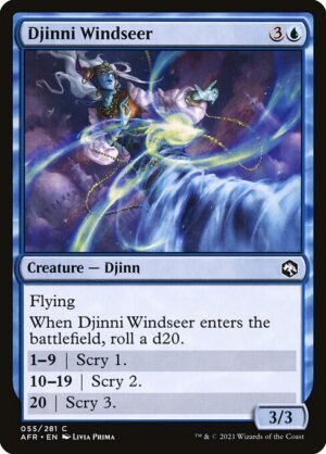 Djinni Windseer<br /><span class="collector-number">Collector No. 55</span>