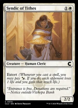 Syndic of Tithes<br /><span class="collector-number">Collector No. 74</span>