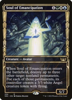 Soul of Emancipation - Foil<br /><span class="collector-number">Collector No. 334</span>