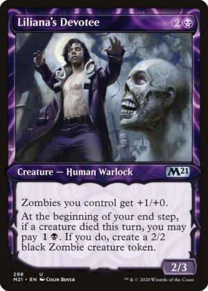 Liliana's Devotee<br /><span class="collector-number">Collector No. 298</span>