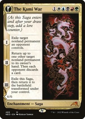 The Kami War // O-Kagachi Made Manifest<br /><span class="collector-number">Collector No. 489</span>