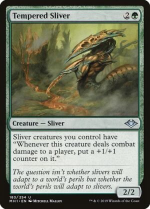 Tempered Sliver<br /><span class="collector-number">Collector No. 183</span>