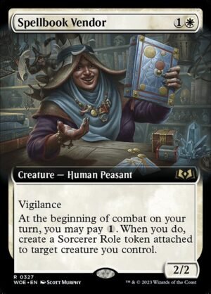 Spellbook Vendor<br /><span class="collector-number">Collector No. 327</span>