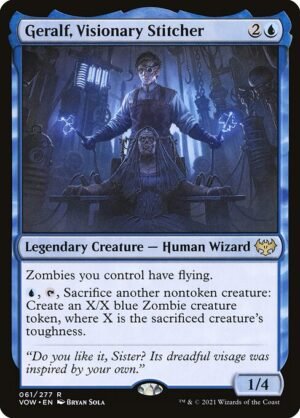 Geralf, Visionary Stitcher - Foil<br /><span class="collector-number">Collector No. 61</span>