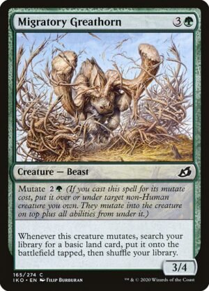 Migratory Greathorn<br /><span class="collector-number">Collector No. 165</span>