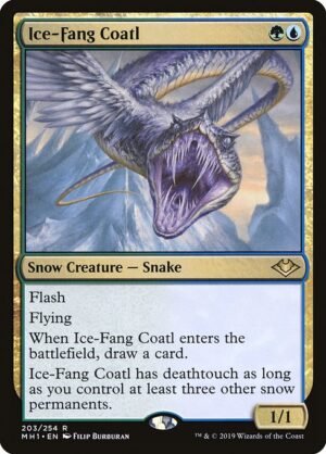 Ice-Fang Coatl<br /><span class="collector-number">Collector No. 203</span>