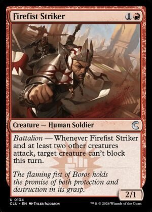 Firefist Striker<br /><span class="collector-number">Collector No. 134</span>