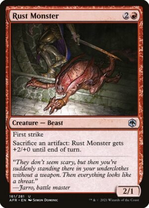 Rust Monster<br /><span class="collector-number">Collector No. 161</span>