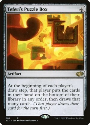 Teferi's Puzzle Box<br /><span class="collector-number">Collector No. 801</span>