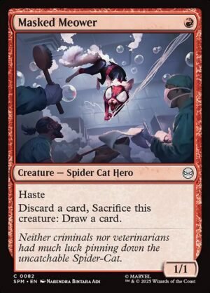 Masked Meower<br /><span class="collector-number">Collector No. 82</span>
