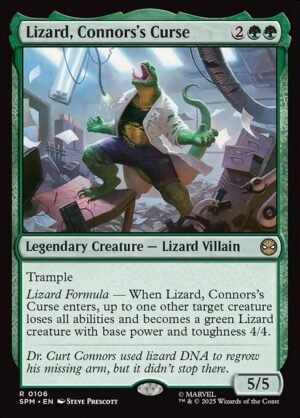 Lizard, Connors's Curse<br /><span class="collector-number">Collector No. 106</span>