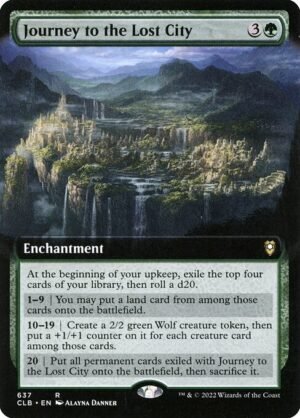 Journey to the Lost City<br /><span class="collector-number">Collector No. 637</span>