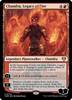 Chandra, Legacy of Fire<br /><span class="collector-number">Collector No. 735</span>