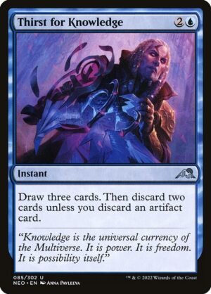 Thirst for Knowledge<br /><span class="collector-number">Collector No. 85</span>