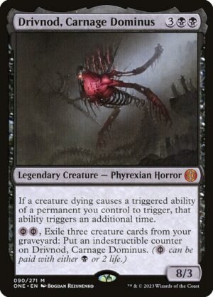 Drivnod, Carnage Dominus<br /><span class="collector-number">Collector No. 90</span>