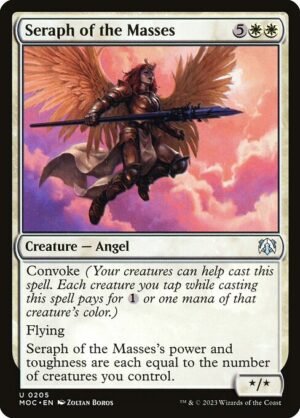Seraph of the Masses<br /><span class="collector-number">Collector No. 205</span>